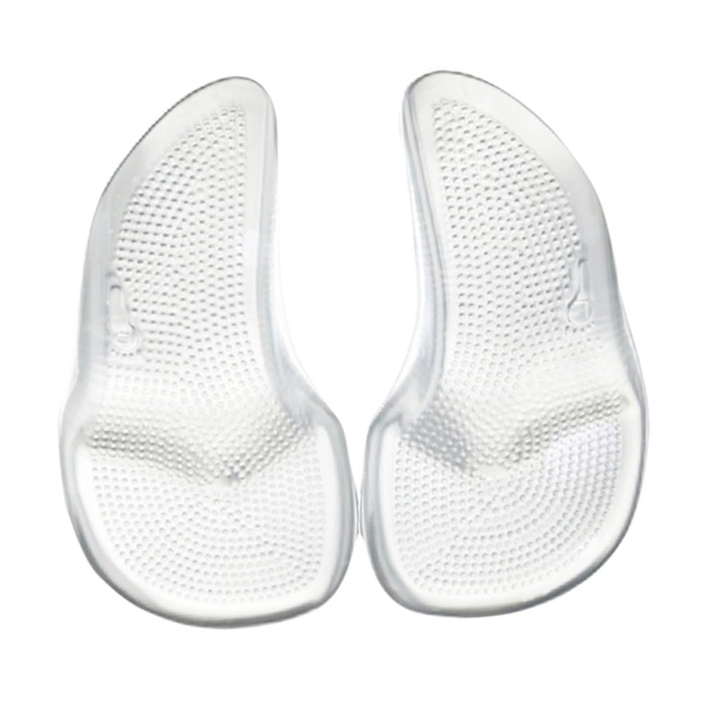 FOMIYES 1 Pair Arch Correction Pad Arch Support Arch Pad Correct Insoles Flatfoot Insoles Arch Insole Pad, 13.4x6.8cm, White, RZGQ3H359Q504YMC21QM