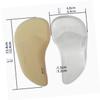 FOMIYES 1 Pair Arch Correction Pad Arch Support Arch Pad Correct Insoles Flatfoot Insoles Arch Insole Pad, 13.4x6.8cm, White, RZGQ3H359Q504YMC21QM view 3