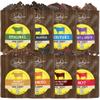 Jerky.com Beef Jerky Sampler - Featuring Original, Black Pepper, Teriyaki, Sweet & Spicy, Hot, Habanero, Blackened Cajun, Honey Teriyaki - Great Gift for Men (8 Flavors - 1 oz. bags)) view 1
