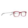 Always With You ThinOptics Reading Glasses - Ultra Thin, Durable, Lightweight - Optical Grade Lenses - Rectangular Red 2.0x view 2