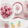 Didiseaon Pineapple Birthday Decorations 100pcs Paper Napkins Bulk for Party Favors view 2