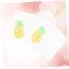 Didiseaon Pineapple Birthday Decorations 100pcs Paper Napkins Bulk for Party Favors view 3