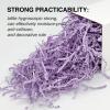 Corlcol 2LB Crinkle Cut Paper Shred Filler for Gift Box Bag and Basket On Holidays(Light Purple) view 4