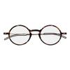 Always With You ThinOptics Reading Glasses - Ultra Thin, Durable, Lightweight - Optical Grade Lenses - Round Tortoise 1.0x view 1