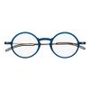 Always With You ThinOptics Reading Glasses - Ultra Thin, Durable, Lightweight - Optical Grade Lenses - Round Blue 2.0x view 1
