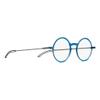 Always With You ThinOptics Reading Glasses - Ultra Thin, Durable, Lightweight - Optical Grade Lenses - Round Blue 2.0x view 2