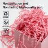 Corlcol 2LB Crinkle Paper Shred Filler for Gift Box Bag and Basket On Mother's Day(Pink) view 3