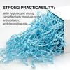 Corlcol 2LB Crinkle Cut Paper Shred Filler for Bag Gift Box Basket Confetti Paper Shreded Stuffing Decorations(Light Blue) view 4