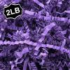 Corlcol 2LB Crinkle Paper Shred Filler for Bag Gift Box Basket Shreded Stuffing Decorations on Halloween(Purple) view 1