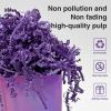 Corlcol 2LB Crinkle Paper Shred Filler for Bag Gift Box Basket Shreded Stuffing Decorations on Halloween(Purple) view 3