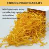 Corlcol 2LB Crinkle Paper Shred Filler for Gift Box Bag and Basket On Holidays(Orange-Yellow) view 4
