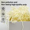 Corlcol 2LB Crinkle Paper Shred Filler for Gift Box Bag and Basket On Holidays(Beige) view 3