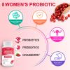 CANLIST Women's Probiotics 120 Billion CFUs 18 Strains 3 Prebiotics & Digestive Enzymes Contains Organic Prebiotic Cranberry Women's Health Digestive & Immune Support Non-GMO, 60 Capsules view 4