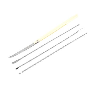 Didiseaon Stainless Steel Ear Tool Set for Safe Earwax Removal Spring-Type Ear Spoons with Ergonomic Grip for Adults Smooth Polished Design for Gentle Cleaning