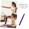 NOLITOY 1pc Practical Yoga Massage Stick for Muscle Relief Portable Massage Roller for Deep Tissue Recovery for Men and Women and Safe Design for Gym and Home Use view 2