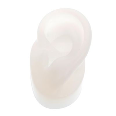 Didiseaon Creative Ear Piercing Model Realistic Human Ear Simulation for Jewelry Practice for Students and and Reusable Display