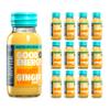 UNROOTED Good Energy Shot (12 Pack, Mighty Ginger) - Immune System and Natural Energy Booster - 12 x 60ml Bottles - Ginger, Turmeric, Chilli & Baobab view 1
