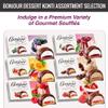BONJOUR DESSERT *Konti* Assortment Selection Multiple BONJOUR DESSERT Konti Souffle Assortment Selection - Delicate Souffle Coated with Sugar Cookies & Soft Caramel - Gourmet Dessert Ideal for Gifting view 2