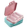 2pcs Sealed Portable Medicine Organizer Compartments Daily Storage for Travel Wallet and Backpack Cute Pill Case Design view 1