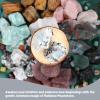 1.1lb Bulk Raw Rainbow Moonstone Rough Crystal-Natural Rainbow Moonstone Raw Stones Crystal for Tumbling, Cabbing, Fountain Rocks, Decoration,Polishing, Wire Wrapping, Wicca & Reiki Crystal Healing view 4