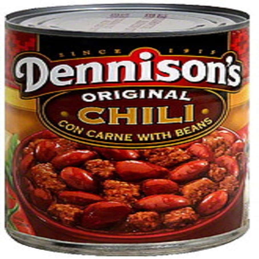 Generic Dennison's, Original Chili Con Carne with Beans - 8-15 oz Cans By Snacks and More
