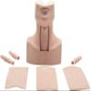 Cricothyrotomy, Tracheotomy Care Training Manikin PVC Tracheostomy Simulator Model,with 4X Simulated Trachea and 4X Neck Skin for Hospitals,Schools,Research Centre etc view 4