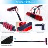 Telescopic Window Cleaner,Water fed Window Cleaning Pole,Solar Panel kit Window Cleaner Tool,Roof Cleaning Equipment and Cleaning photovoltaic, 6m(19.7ft)-55cm view 3