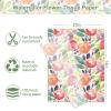 100 Sheets Watercolor Floral Tissue Paper Colorful Flower Gift Wrapping Paper DIY Art Craft Papers for Spring Wedding Bridal Shower Birthday, 14 x 20 Inch view 2