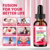 2 Pack Magnesium Glycinate Liquid Drops, 1000mg of Magnesium Glycinate, Taurate & Citrate Liquid Drops for Bone, Sleep, Calm, Muscle, Energy & Relaxation, High Absorption, Sugar-Free Cherry Flavor view 2