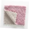 NOLITOY 5pcs Microfiber Dish Towels Reusable Cleaning Cloths for Kitchen Dishrag Absorbent Dishcloths Solid Dish Cloth Random Color view 4