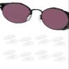 8 Pairs Replacement Nose Pads for Oakley Tincup OX3184 OX5099/Tincup Carbon OX5094/Conductor 6 OO4106/Conductor 8 OO4107/Savitar OO6047/Wingfold OX5100 OX5101, Clear Silicone Nose Pieces view 1