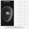 8 Pairs Replacement Nose Pads for Oakley Tincup OX3184 OX5099/Tincup Carbon OX5094/Conductor 6 OO4106/Conductor 8 OO4107/Savitar OO6047/Wingfold OX5100 OX5101, Clear Silicone Nose Pieces view 4