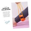 FOMIYES Ball Leg Massage Tool Muscle Roller Neck Rodillo Para Masajes Waist Roller Massage Roller for Leg Muscle Pp Manual Leg Roller, 115x5.6x3.3cm, Blue view 4
