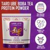 Lunar Lifts Nutrition Taro Ube Boba Tea Protein Powder | 26g Taro Milk Tea Powder | Whey Protein Isolate Powder | Bubble Tea High Protein Powder | No Added Sugars or Artificial Ingredients view 3