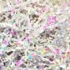 LDKGHE 4 oz Crinkle Cut Paper Shred Filler for Gift Wrapping Baskets Filling Box Birthdays Christmas Thanksgiving Easter Weddings Valentines Mother's Day Anniversaries (Diamond White) view 1