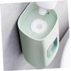 Beatifufu 2pcs Hanging Toothpaste Squeezer Dispenser Wall-Mounted No Punching Required Easy Control of Toothpaste Extrusion for Adults Set Blue Green view 2