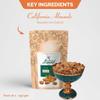 California Roasted Almond Kernels - Lightly Salted - 250g Premium Badam Giri - Natural Whole Dry Fruits - Healthy Nuts Snack - 250 Grams Pack view 2