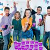 cssopenss 120 pcs purple Plastic Shot Glasses purple shot cups 2 oz Carnival shot glasses disposable for drinking Tastings served Snacks Jello Tastings and Samples view 3