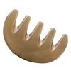 Beaupretty Wide Tooth Horn Comb for Head Massage Natural Gua Sha Scalp Massager Comfortable and Smooth Edges for Relaxation and Hair Care for Family and Friends view 1