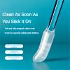48 Pack Enhanced Adhesive Ear Digging Stick for Children's Safety Ear Cleaner for Adult Spiral Ear Wax Removal Ear Scoop Earwax Remover Tool with Dust Cover Packaging (L) view 2