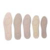 NOLITOY 1pair Breathable Cowhide Leather Insoles Comfortable Sports Shoe Pads for Dry Feet -Absorbing Inserts for Men and Women view 1