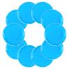 GGSTDDUP Reusable Ice Packs for Injuries, 10 Pack Round Ice Packs for Face, Gel Ice Pads Small Hot Cold Compress Ice Bag for Eyes After Surgery, Face, Wisdom Teeth, Breast Surgery, Blue view 1