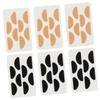 FOMIYES 12sheets Self-Adhesive Nose Pads for Eyeglasses and Sunglasses Design Lightweight and Skin Tone and Colors Comfortable Fit for Frames view 1