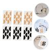 FOMIYES 12sheets Self-Adhesive Nose Pads for Eyeglasses and Sunglasses Design Lightweight and Skin Tone and Colors Comfortable Fit for Frames view 2