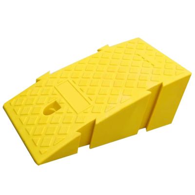 11/13/16/19cm High Step Pad Ramp Kerb Ramps Mobility Scooter Ramps Portable Lightweight Ramps for Wheelchairs Motorbike Mobility Scooter Car Door Ramp (Color : Yellow, Size : 25 * 45 * 19cm)