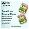 Blessfull Healing Organice BROWN CHANA 2 lb (907 Gram) view 2