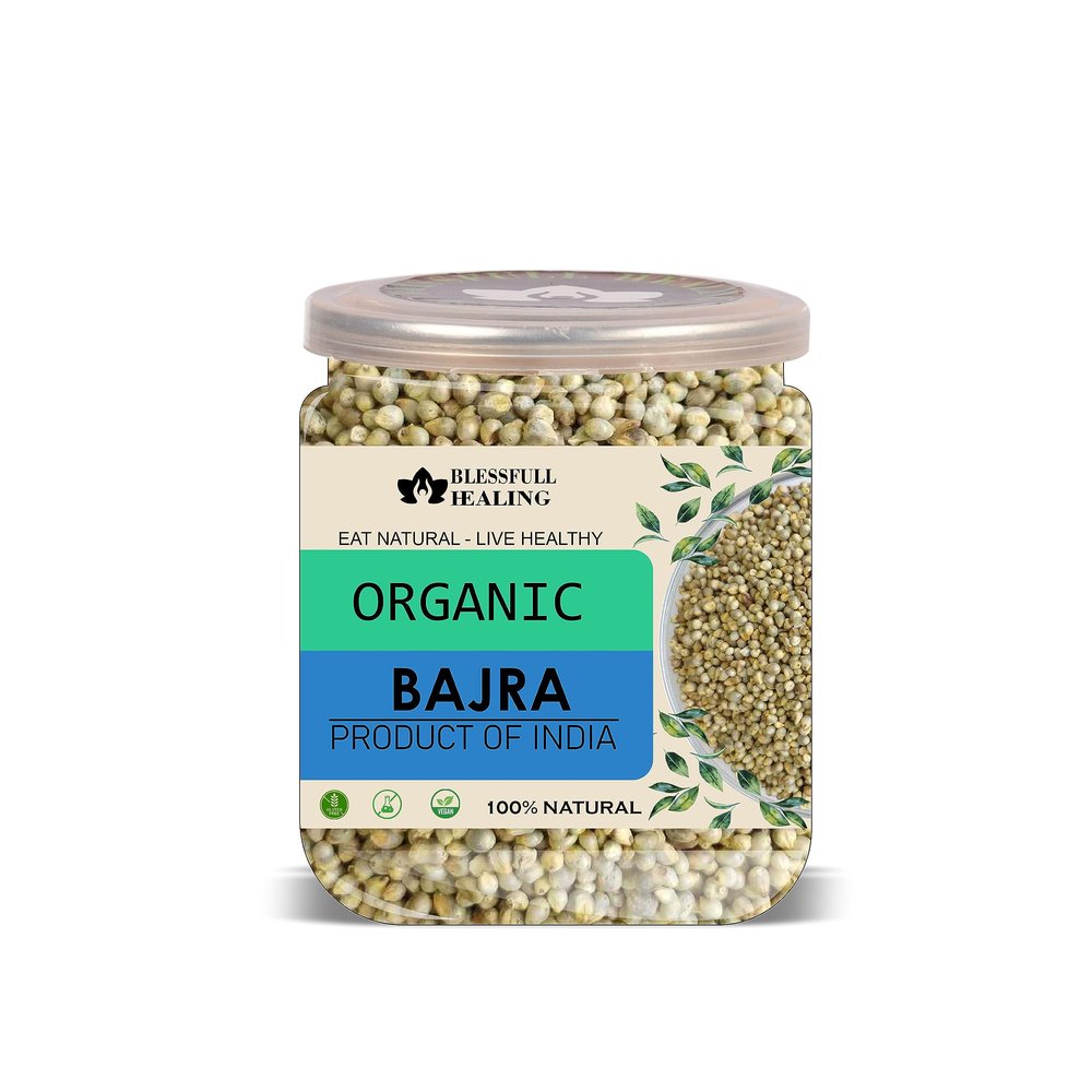 Blessfull Healing Organice BAJRA For Breakfast 2 lb (907 Gram)