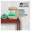 Blessfull Healing Organice BASMATI BROWN RICE 2 lb (907 Gram) view 3