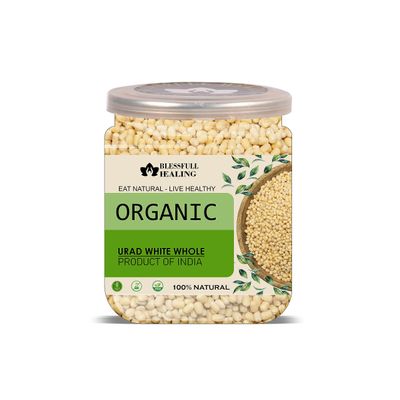 Blessfull Healing Organice URAD WHITE WHOLE 2 lb (907 Gram)