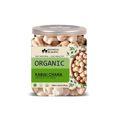 Blessfull Healing Organice KABULI CHANA 2 lb (907 Gram)